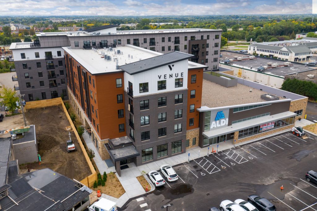 Venue MixedUse Apartments Stevens Construction Chanhassen