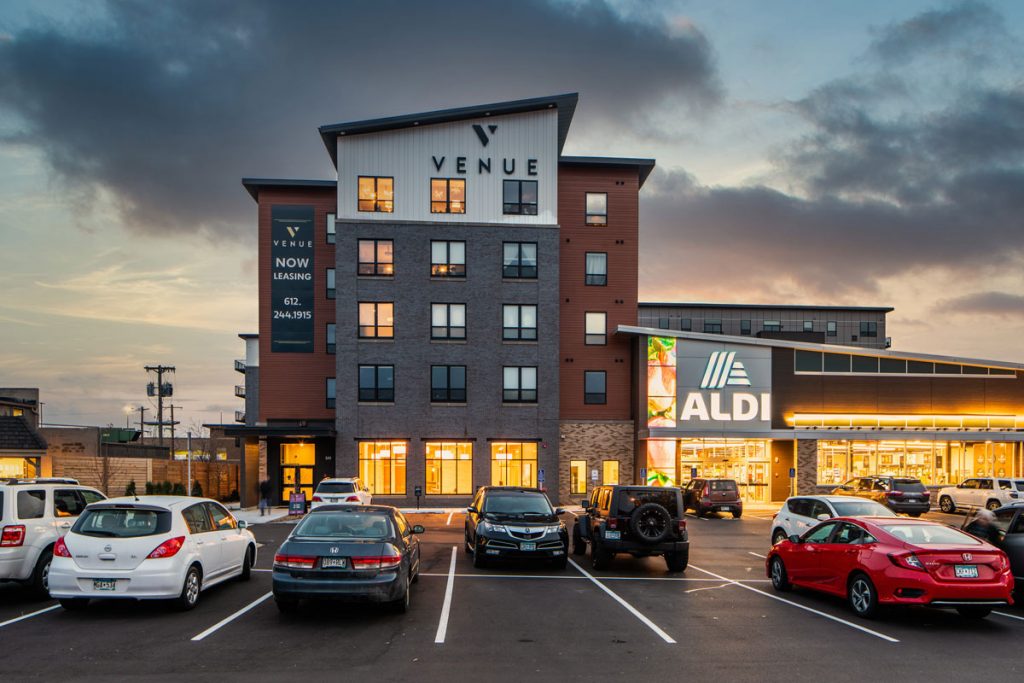 Venue MixedUse Apartments Stevens Construction Chanhassen