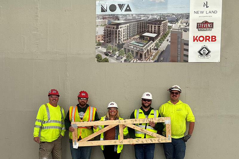 NOVA Apartments Topping Off Event